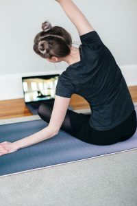 Stretching at home