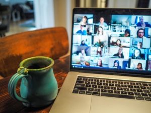 Remote virtual meeting