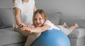 Play-based physiotherapy for children