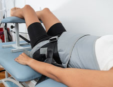 Spinal traction therapy
